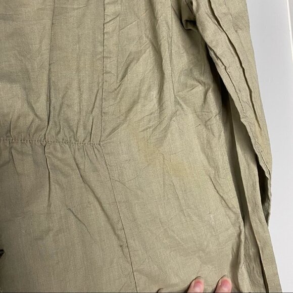 Seafolly Green Swimsuit Coverup Tie Front Shirt - Picture 5 of 9